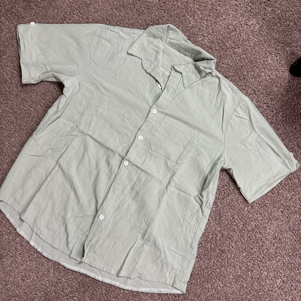 Woman  Green Casual shirt